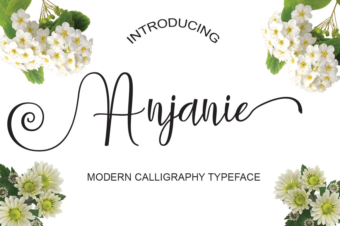 Anjanie: A Handwritten Font That Elevates Web Design
