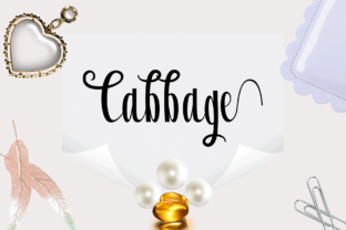 Cabbage Font Review: A Modern Calligraphy Typeface for Campaigns