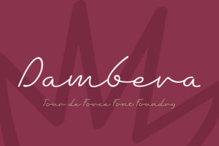 Dambera Retro: The Script Font Built for Handmade Creativity