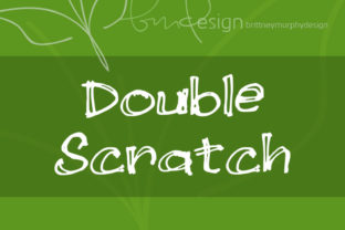 Double Scratch: A Handwritten Typeface for Modern Web Design