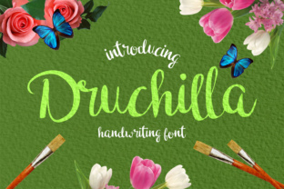 Druchilla: A Handwritten Font for Web Design