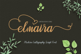 Elmaira: A Warm Handwritten Font for Branding