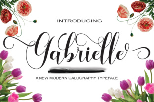 Gabrielle: A Script Font for Creative Campaigns
