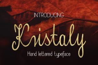 Kristaly: A Handwritten Font for Editorial Grace