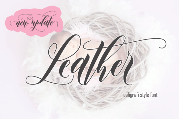 Leather: A Handwritten Font Built for Editorial Design