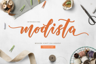 Modista: A Script Typeface That Elevates Editorial Design and Reader Engagement