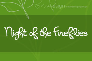 Night of the Fireflies Font Review