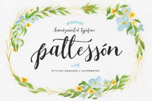 Patteson Font: A Handmade Seller’s Script for Standout Products