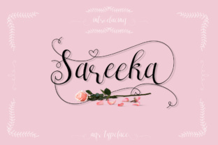 Sareeka: A Modern Calligraphy Font