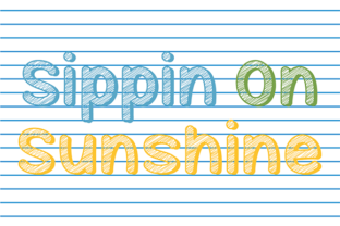 Sippin on Sunshine: A Playful Web Typeface Put to the Test