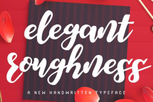 Testing Elegant Roughness as a Handwritten Font for Modern Web Layouts