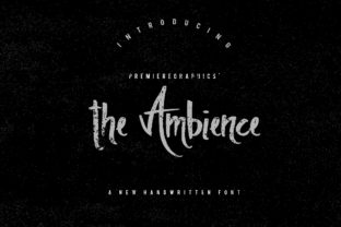 The Ambience Font: Distinctive Character for Small Business Branding